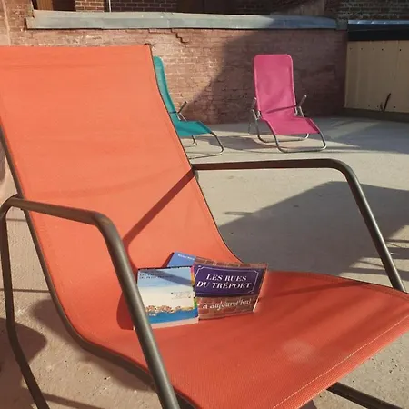 Notre Nid - Grande Terrasse Privee En Bord De Mer, Au Coeur Du Quartier Historique Du Treport ! Wifi * Ле-Трепор