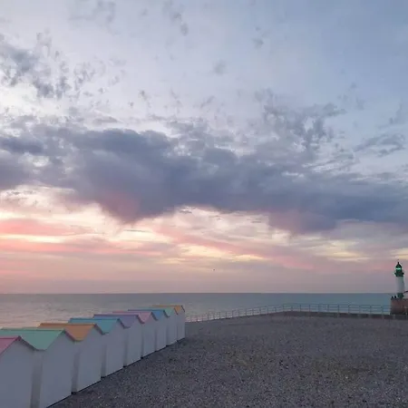 Notre Nid - Grande Terrasse Privee En Bord De Mer, Au Coeur Du Quartier Historique Du Treport ! Wifi